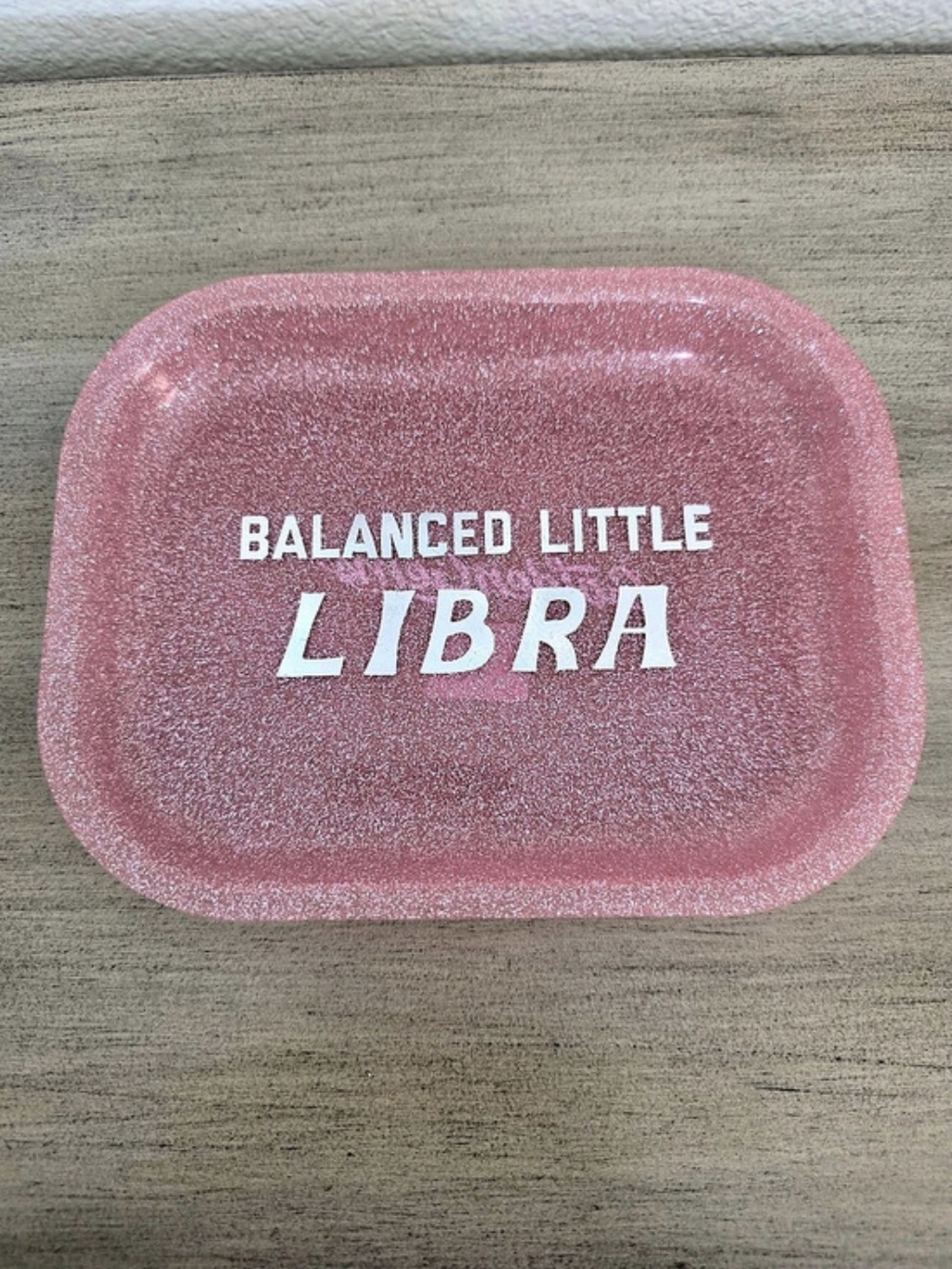 Golden Gems Balanced Little Libra Tray Pink Trinket Tray Urban Outfitters